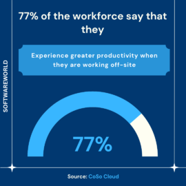 77% of the workforce say that they Productivity Statistics