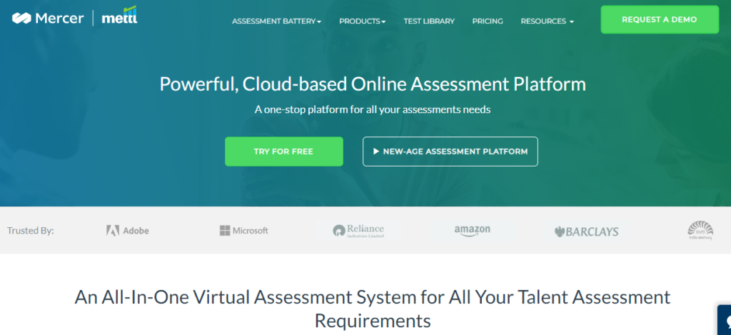 Mettl-best-assessment-software