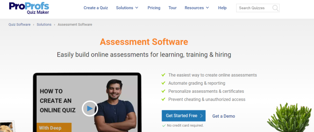 ProProfs-Quiz-Maker-best-assessment-software