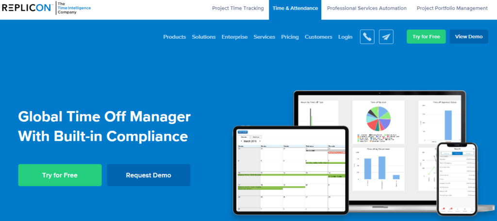 Replicon-best-pto-tracking-software