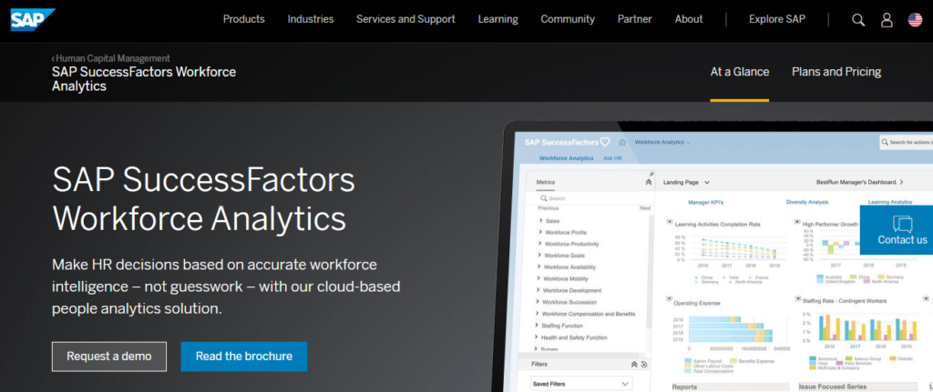SAP SuccessFactors Workforce Analytics