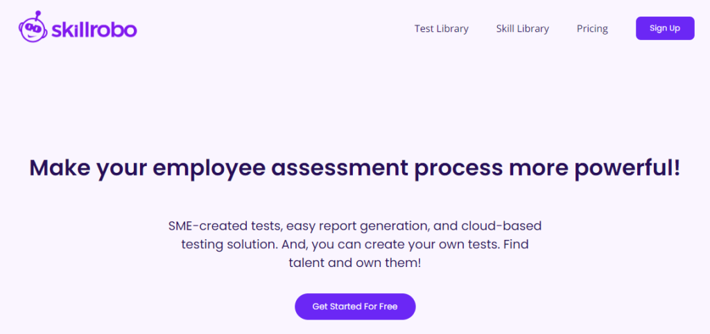 Skillrobo-best-assessment-software