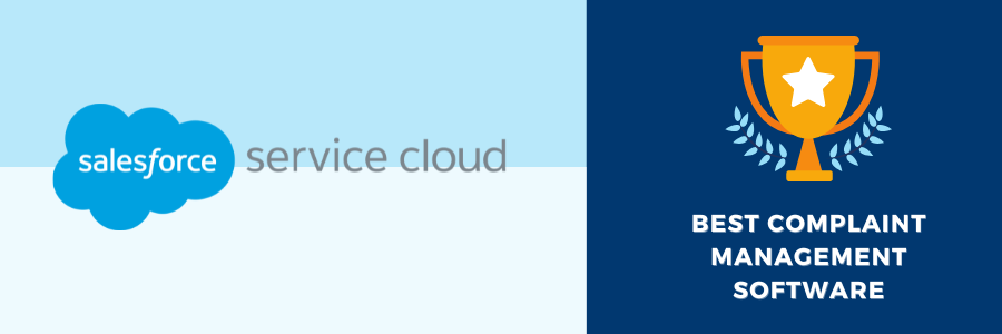 Salesforce Service Cloud - Best Complaint Management Software